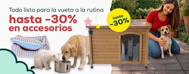 Todo listo para la vuelta a la rutina hasta -30% en accesorios Todo listo para la vuelta a la rutina hasta -30% en accesorios