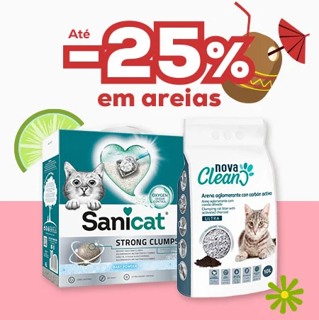 Até -25% numa seleção de areias
