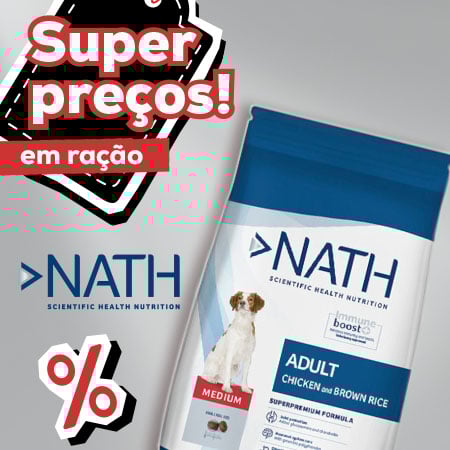 Nath: Super preços numa seleção de ração para cão