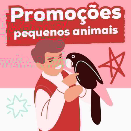 Promoções para pequenos animais
