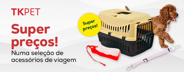 Super Preços numa seleção de acessórios para cão