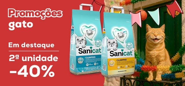 Sanicat: -40% na 2.ª unidade numa seleção de areia