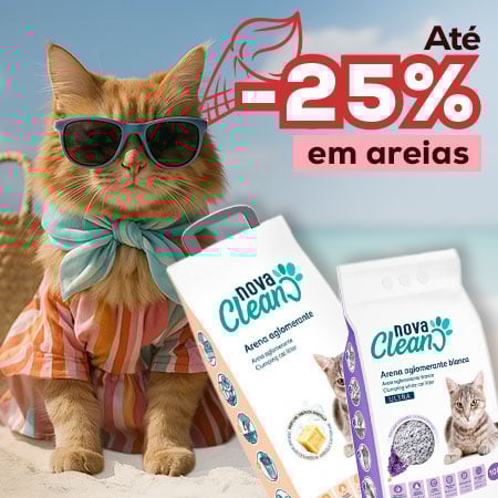 Até -25% em areias