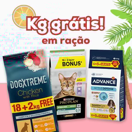 Kilos grátis em ração