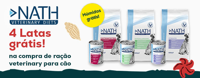 Nath: -20% numa seleção de ração para gato Nath 4 kg