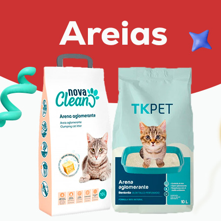 Areias das marcas mais Animal Lovers