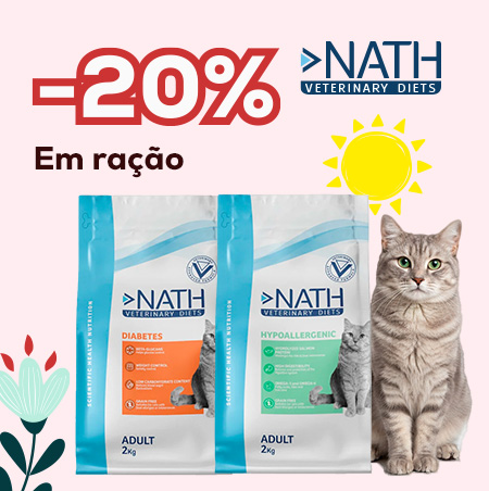Nath Veterinary Diets: -20% em ração para gato 2 kg