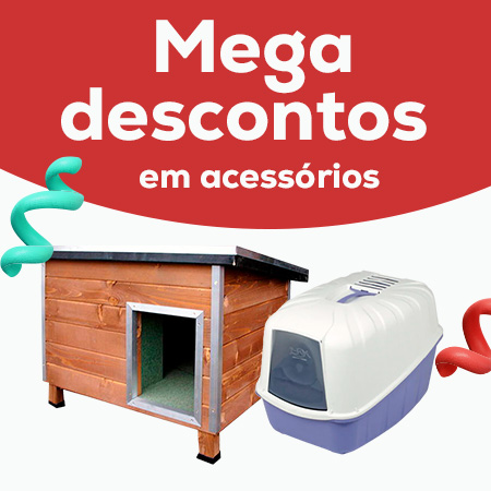 Super preço nos acessórios mais giros para o seu cão e gato