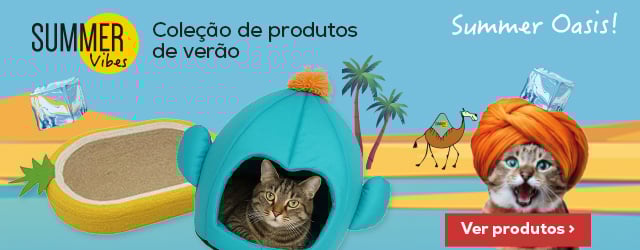 Summer Vibes: Os produtos mais frescos da nova coleção de verão para gato
