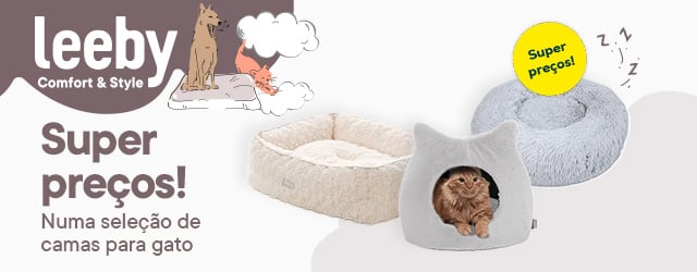 Leeby: Super preços numa seleção de acessórios de camas para gato