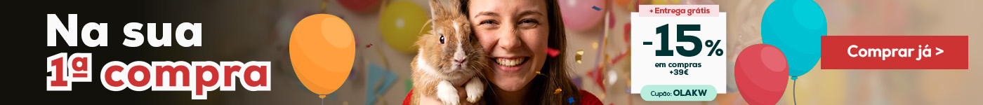 15% de desconto na sua primeira compra. Registe-se e aceda ao seu desconto