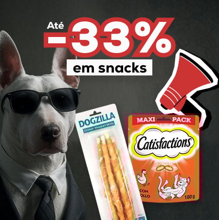 Até -33% numa seleção de snacks