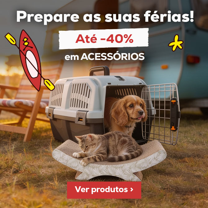 Prepare-se para as férias: Até -40% em acessórios