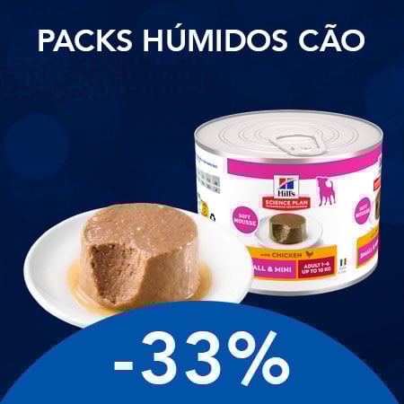 Hill’s: -33% em packs de alimentação húmida para cão