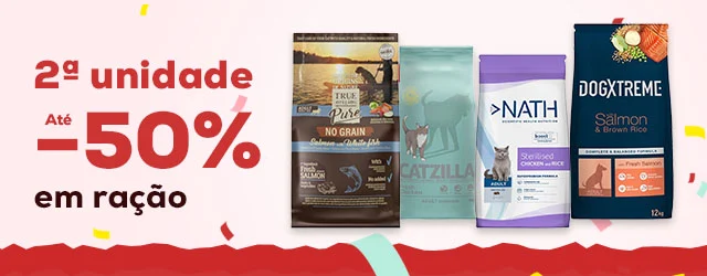 Kiwoko Days!: 2.ª unidade com até 50% de desconto em ração