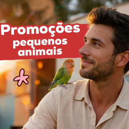 Promoções para pequenos animais