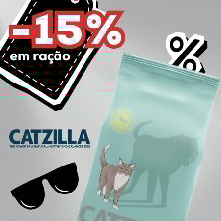 Catzilla: -15% numa seleção de ração