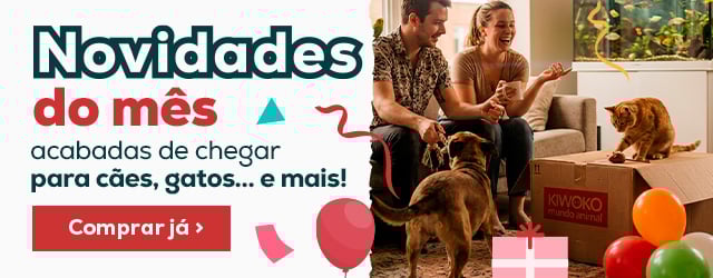 Novidades recém-chegadas para cães, gatos… e mais!