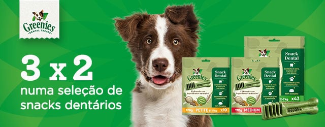 Greenies: 3 x 2 numa seleção de snacks para cão
