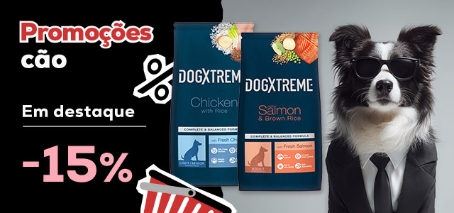 Dogxtreme: -15% em ração
