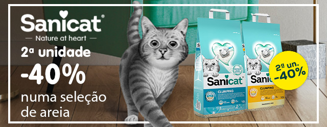 Sanicat: -40% na 2.ª unidade numa seleção de areia