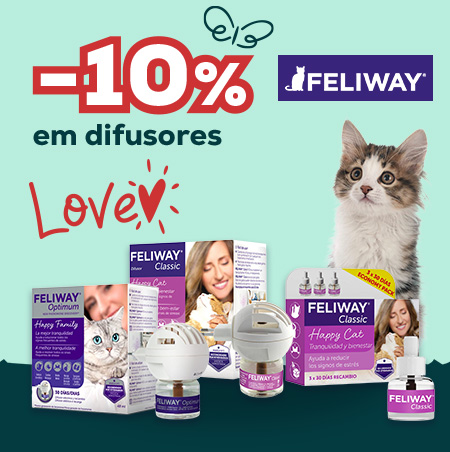 Feliway: 10% de desconto em difusores
