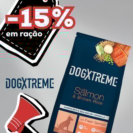 Dogxtreme: -15% numa seleção de ração