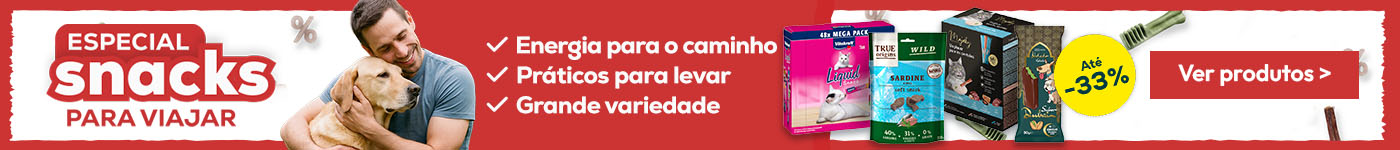 Snacks para viajar: Até -33% numa seleção de snacks