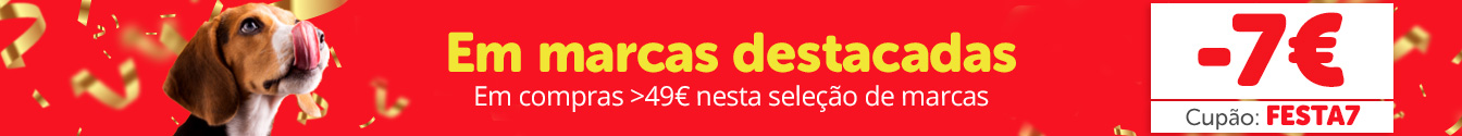 7€ de desconto com as marcas destacadas