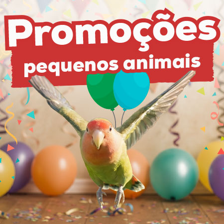 Promoções para pequenos animais
