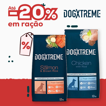 Dogxtreme: -20% numa seleção de ração 12 kg