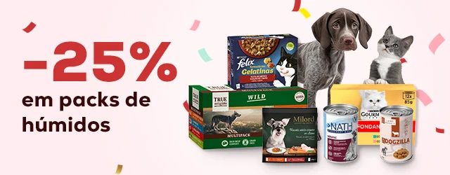 Kiwoko Days: -25% em packs de alimentação húmida
