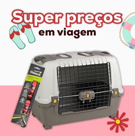 Super preços numa seleção de produtos de viagem
