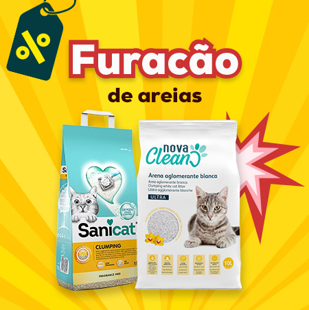 Furacão de areias: promoções em areias e caixas de areia