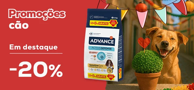 Advance: -20% em ração Advance