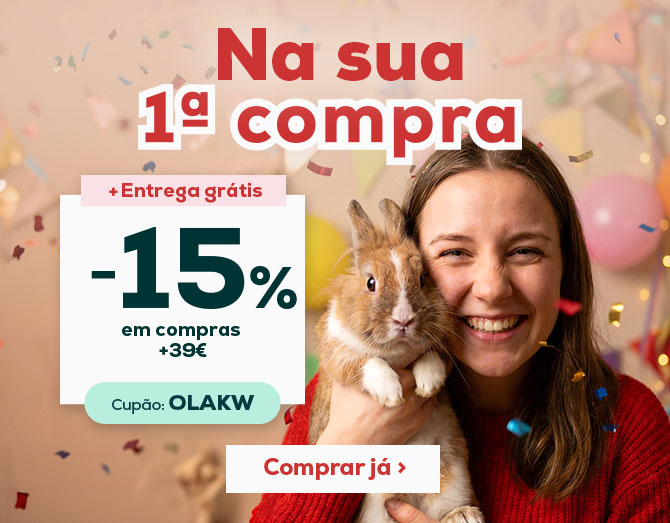 15% de desconto na sua primeira compra. Registe-se e aceda ao seu desconto