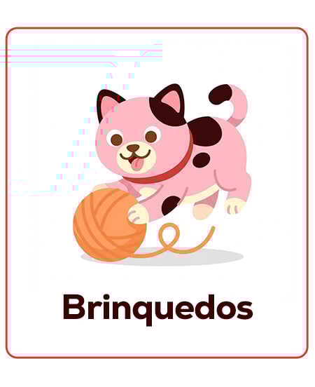 Brinquedos específicos para gatinhos