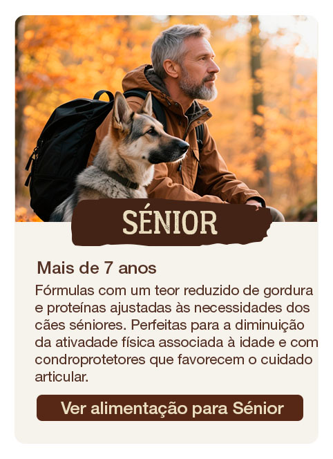 True Origins para cães sénior. Mais de 7 anos