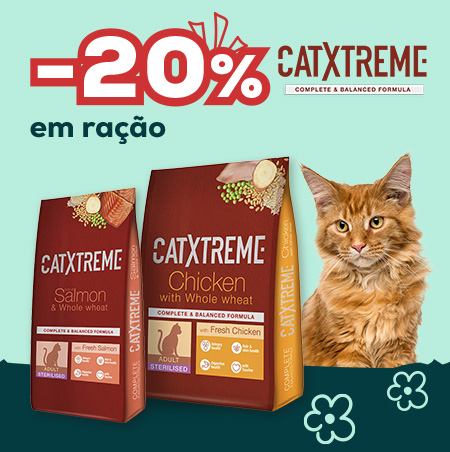 Catxtreme: 20% de desconto em seleção de ração