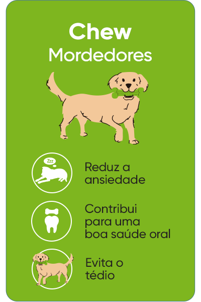 Chew - Mordedores para fortalecera mandíbula, entreter e relaxar.