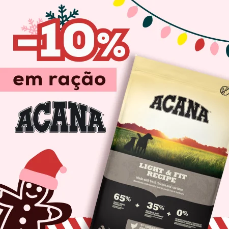 Acana: -10% em ração para cão
