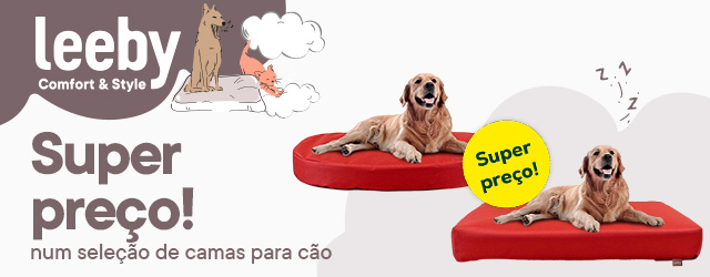 Leeby: super preços em seleção de camas para cão