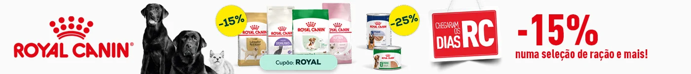Royal Canin: -15% en selección de pienso para perro, y -25% en selección de packs de húmedo