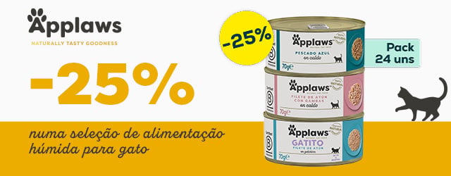 Applaws: -25% numa seleção de packs de alimentação húmida