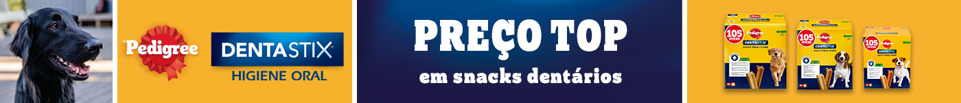 Pedigree: Preço Top numa seleção de snacks