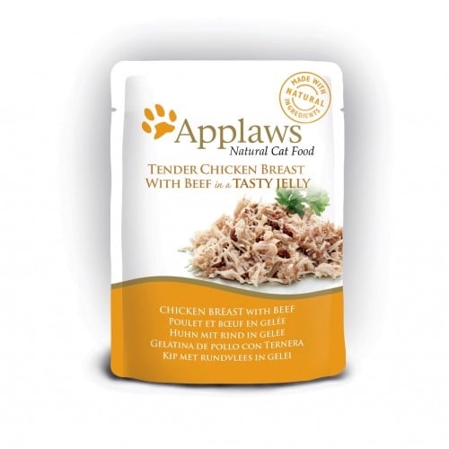 Applaws comida húmeda frango e vitela para gatos