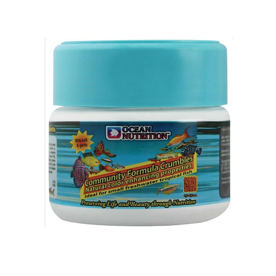 Ocean Nutrition Community Formula Crumbles alimento para peixes de água doce