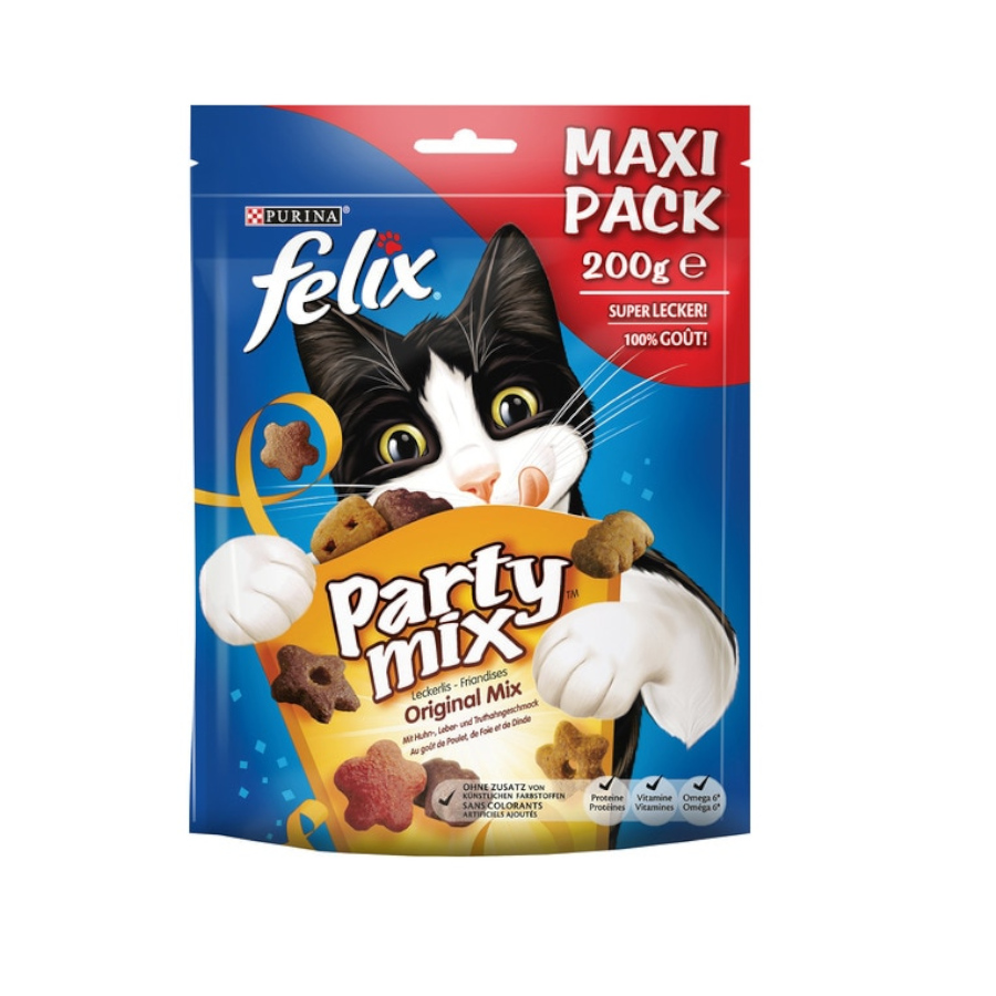 Snacks Felix Party Mix Maxi Pack 200 gr Kiwoko