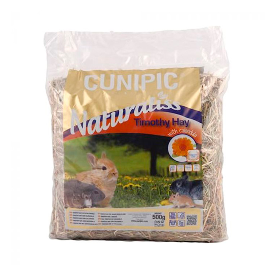 Heno Timothy Cunipic Naturaliss para roedor - 500 g, , large image number null