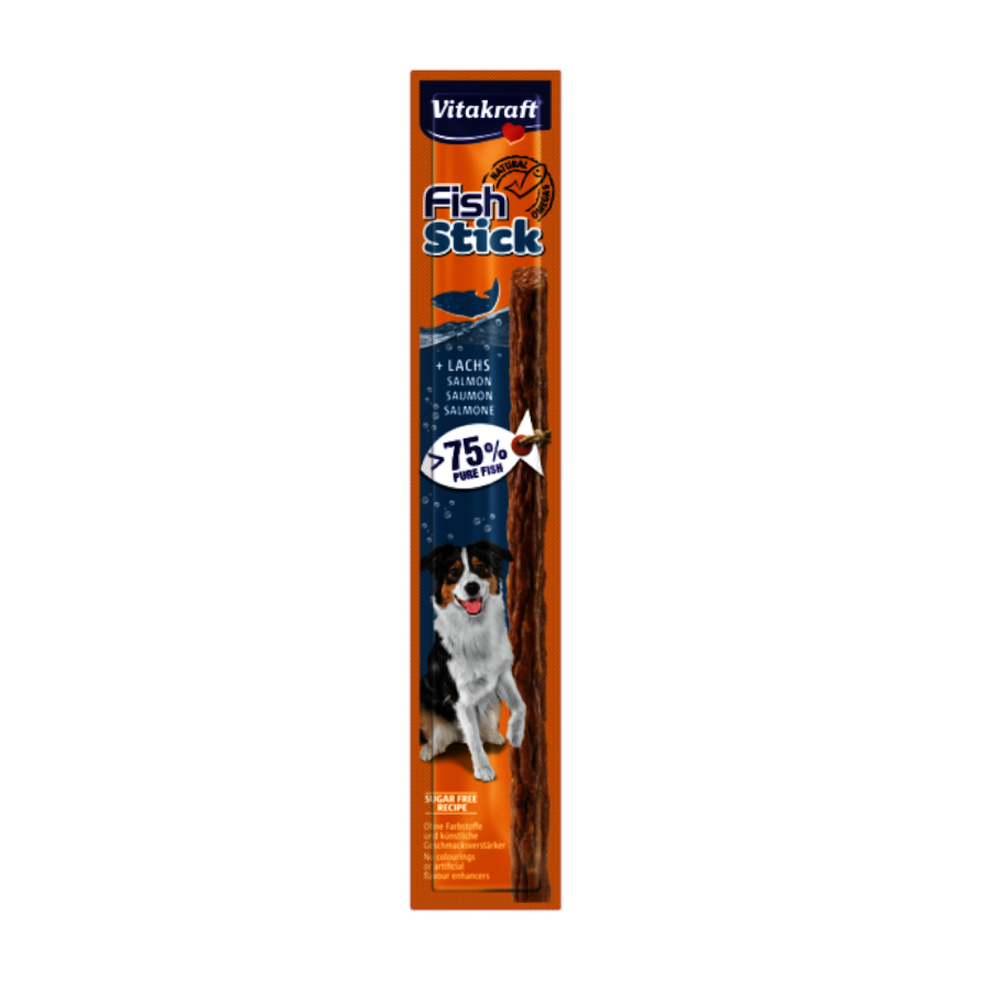 Vitakraft Fish Stick de salmão para cães